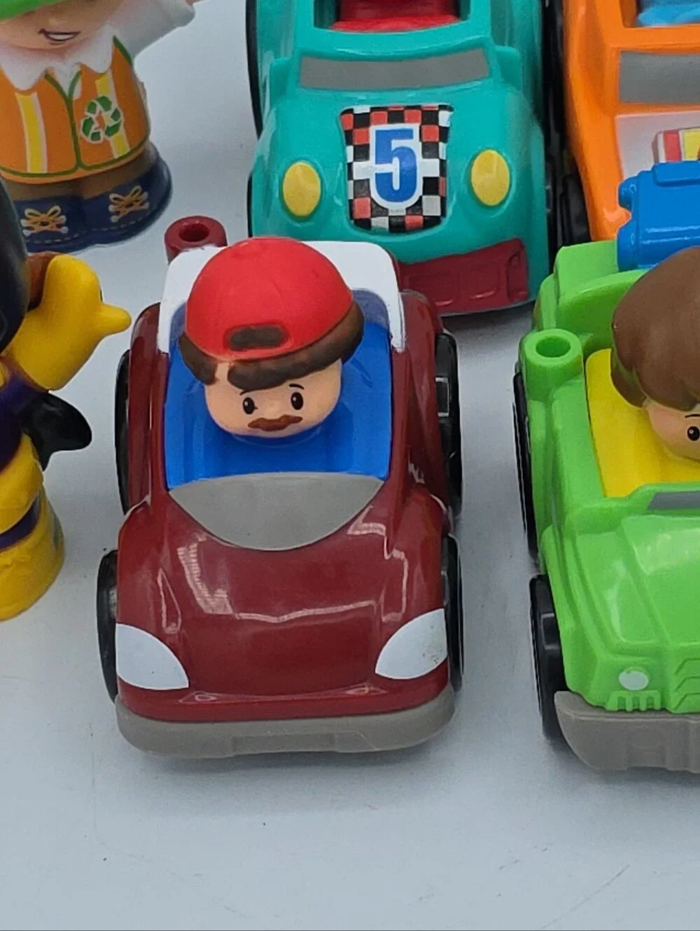 Little People Lot Of 10 Disney, Batman, Hotwheels, Gamer Dad, Polar Bear